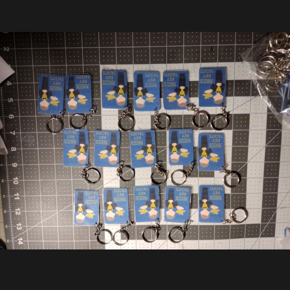 Laminated Key Chain - Picture 2 of 2